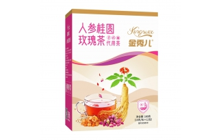 金秀儿 人参桂圆玫瑰茶